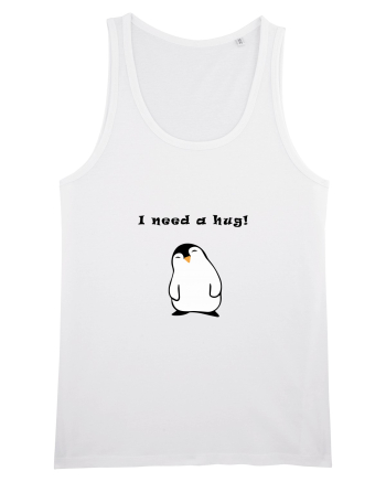 I need a hug White