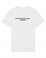 Never losing myself again... for anyone. Tricou mânecă scurtă Unisex Rocker