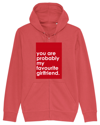 You Are Probably My Favourite Girlfriend Carmine Red