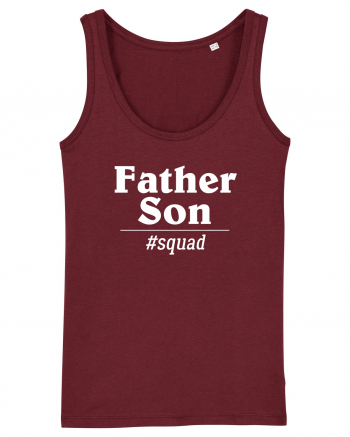 Father and Son Squad Burgundy