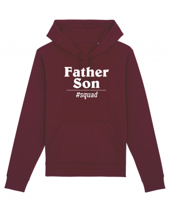 Father and Son Squad Burgundy