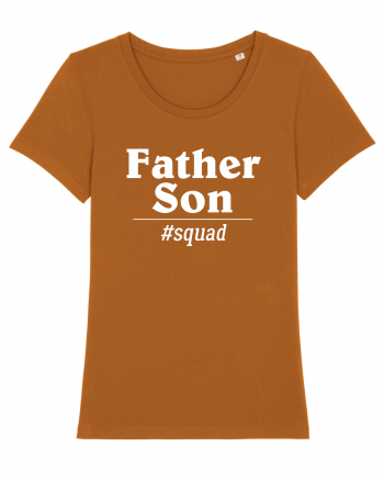 Father and Son Squad Roasted Orange