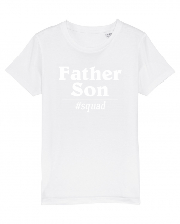 Father and Son Squad White