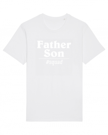 Father and Son Squad White