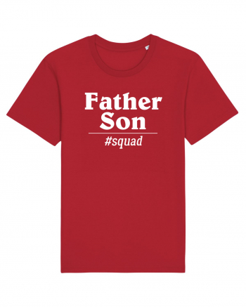 Father and Son Squad Red