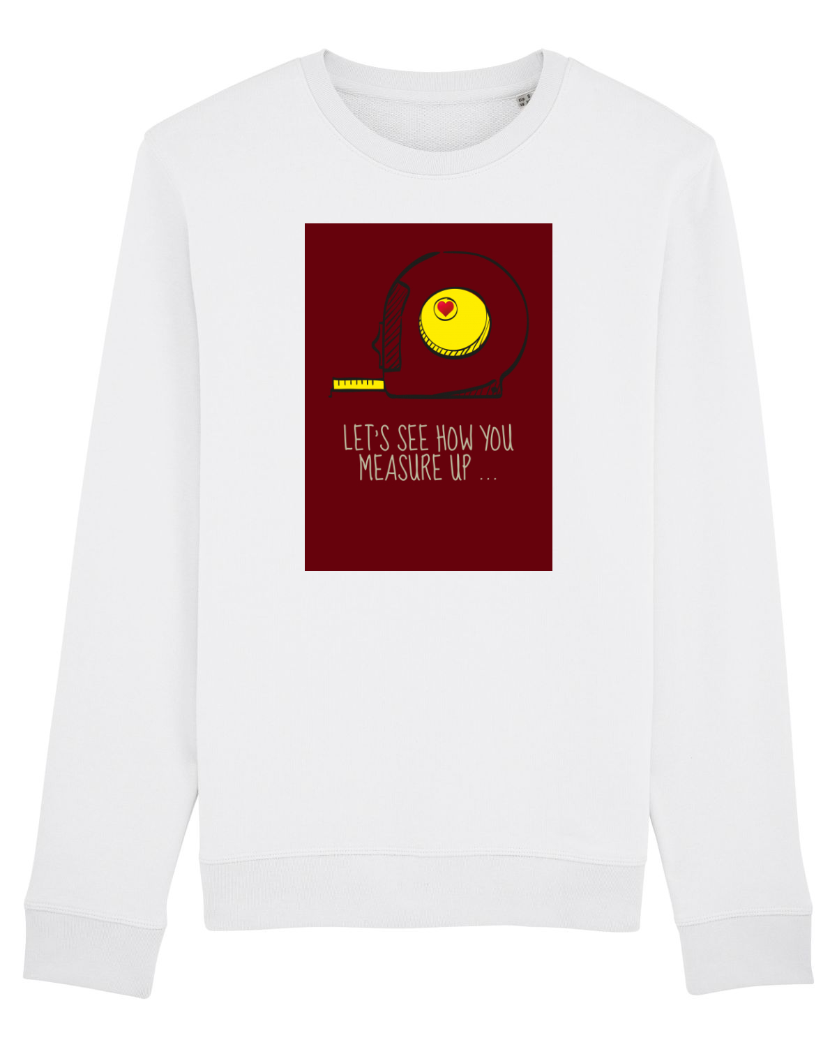 Bluză mânecă lungă Unisex Rise White