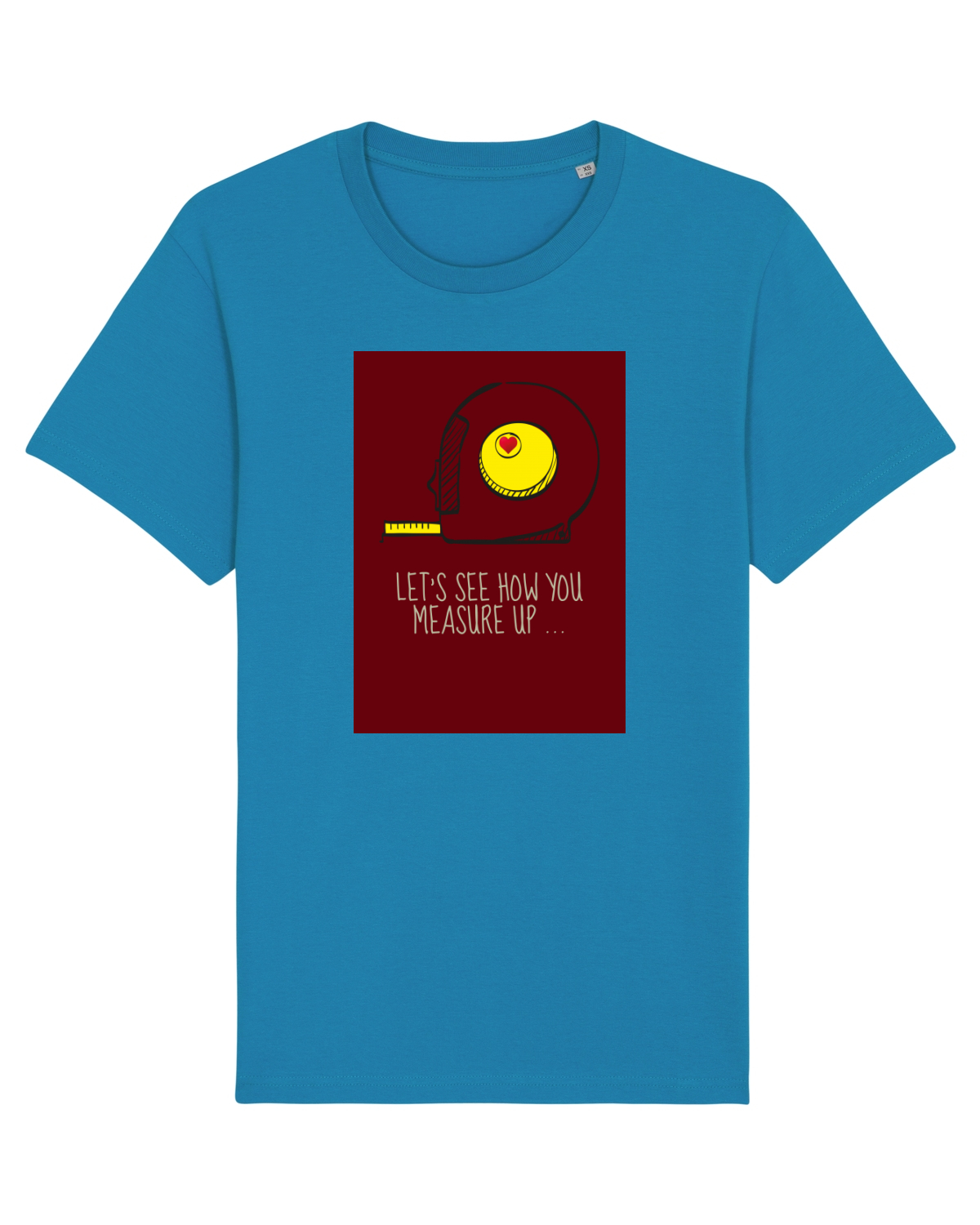Tricou mânecă scurtă Unisex Rocker Azur