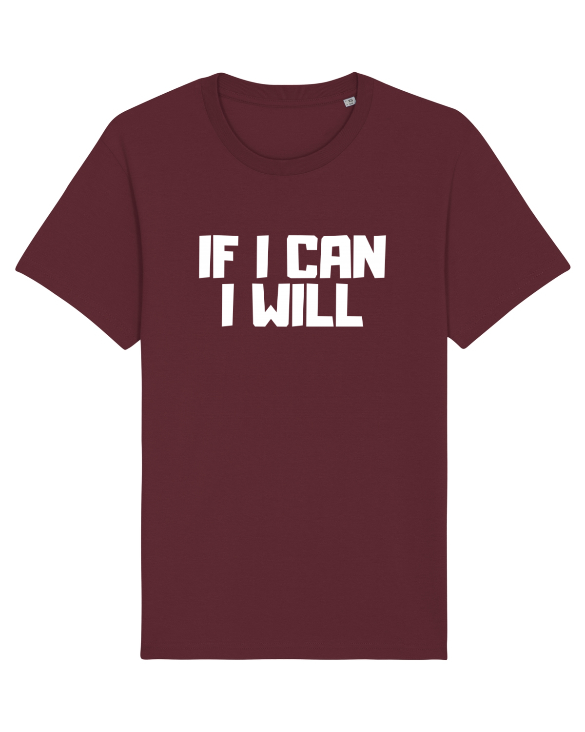 Tricou mânecă scurtă Unisex Rocker Burgundy