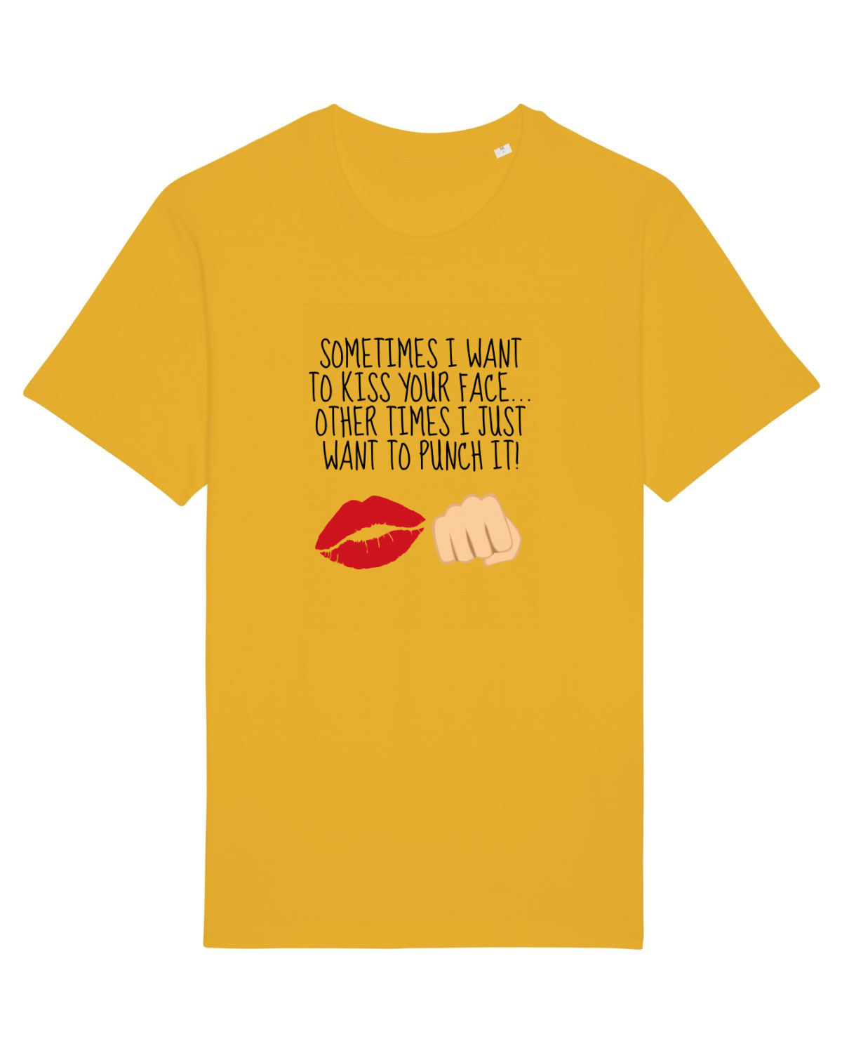 Tricou mânecă scurtă Unisex Rocker Spectra Yellow