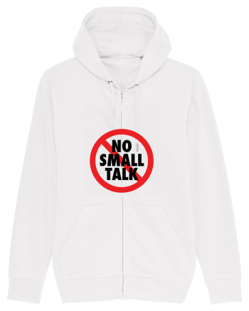 No small talk White