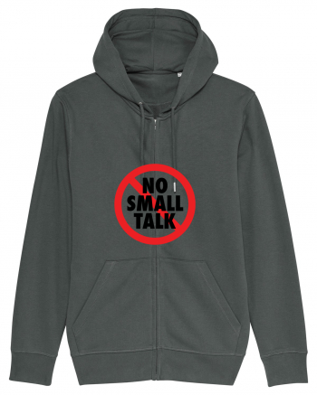 No small talk Anthracite