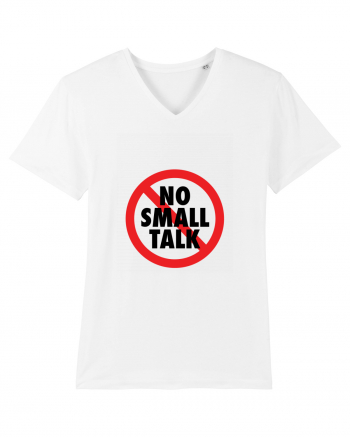 No small talk White