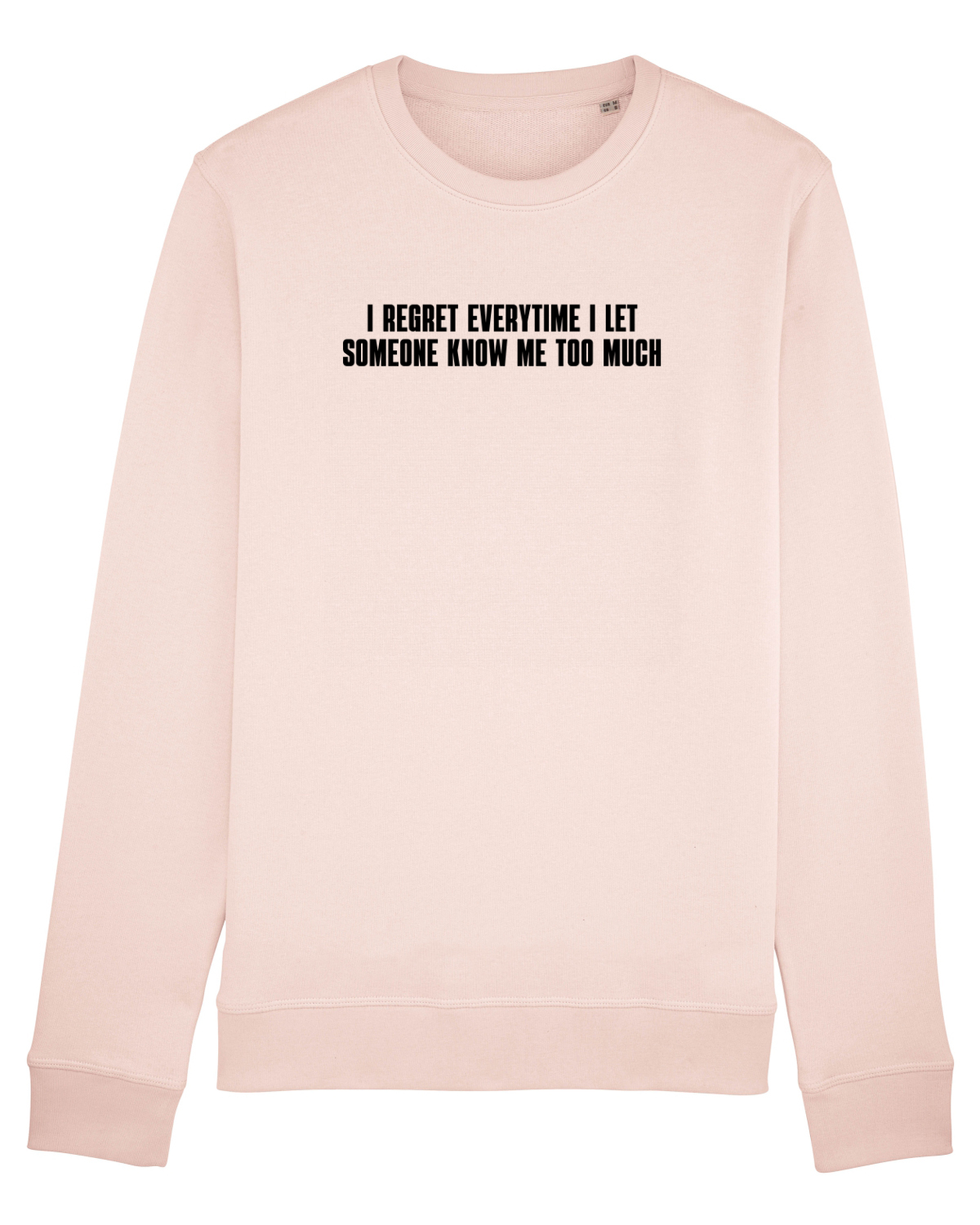Bluză mânecă lungă Unisex Rise Candy Pink