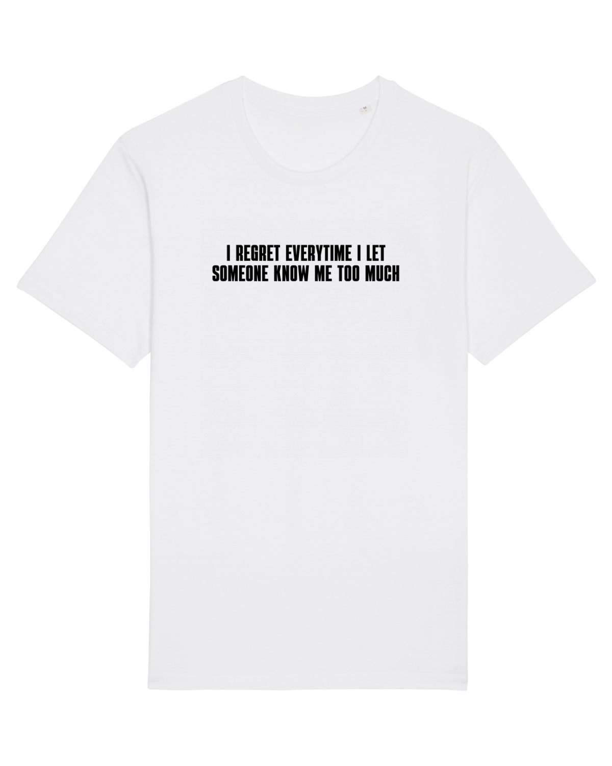 Tricou mânecă scurtă Unisex Rocker White