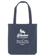Teacher on vacation. Sacoșă textilă