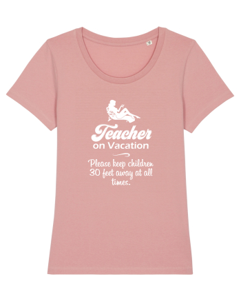 Teacher on vacation. Canyon Pink