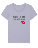 You're The One Tricou mânecă scurtă guler larg fitted Damă Expresser