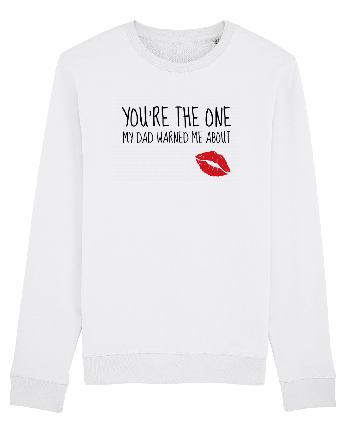 Bluză mânecă lungă Unisex Rise White