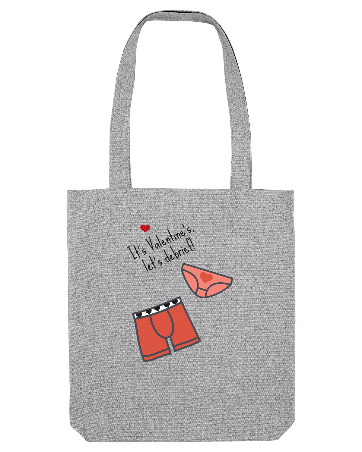 Sacoșă textilă Heather Grey