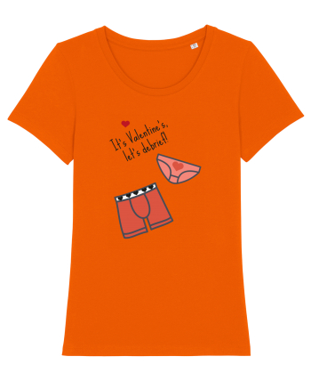 It's Valentine's, let's Debrief! Bright Orange