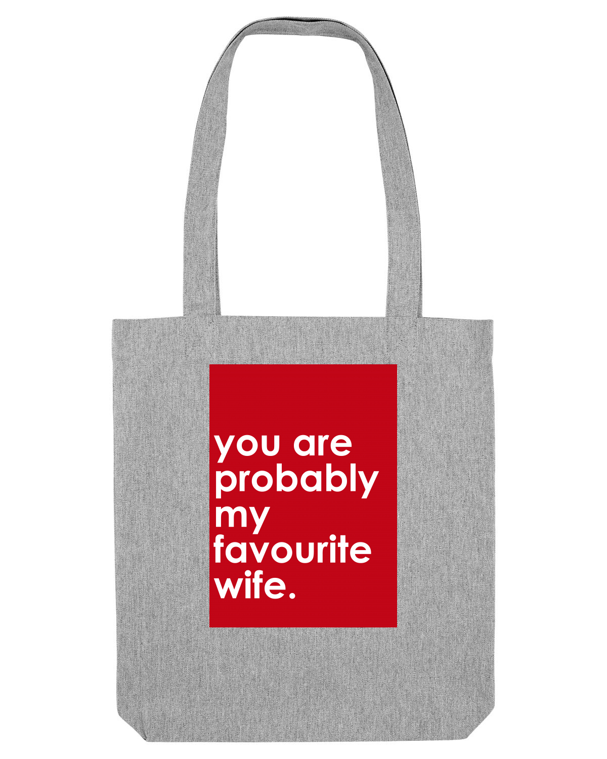 Sacoșă textilă Heather Grey