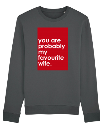 You Are Probably My Favourite Wife Anthracite