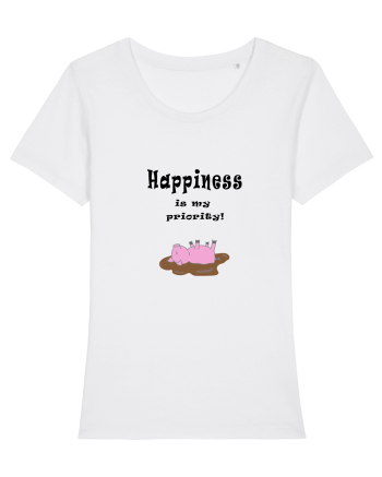 Happiness is my priority White