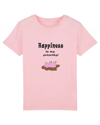 Happiness is my priority Cotton Pink