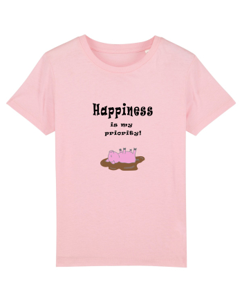 Happiness is my priority Cotton Pink