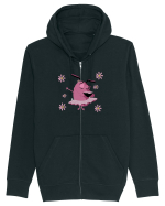 Courage caine fricos Hippy vibe  Hanorac cu fermoar Unisex Connector