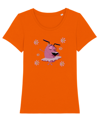 Courage caine fricos Hippy vibe  Bright Orange
