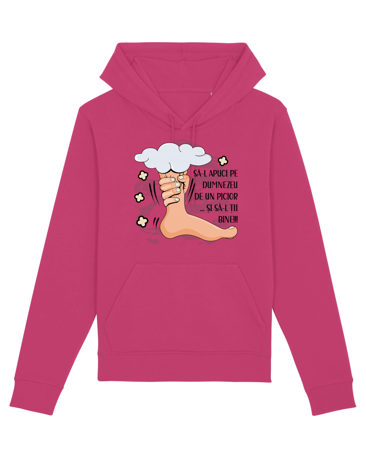Hanorac Unisex Drummer Raspberry