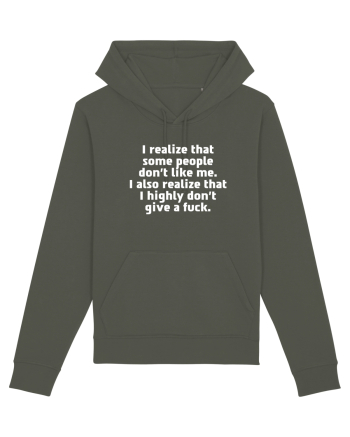 I realize that some people don't like me. Khaki