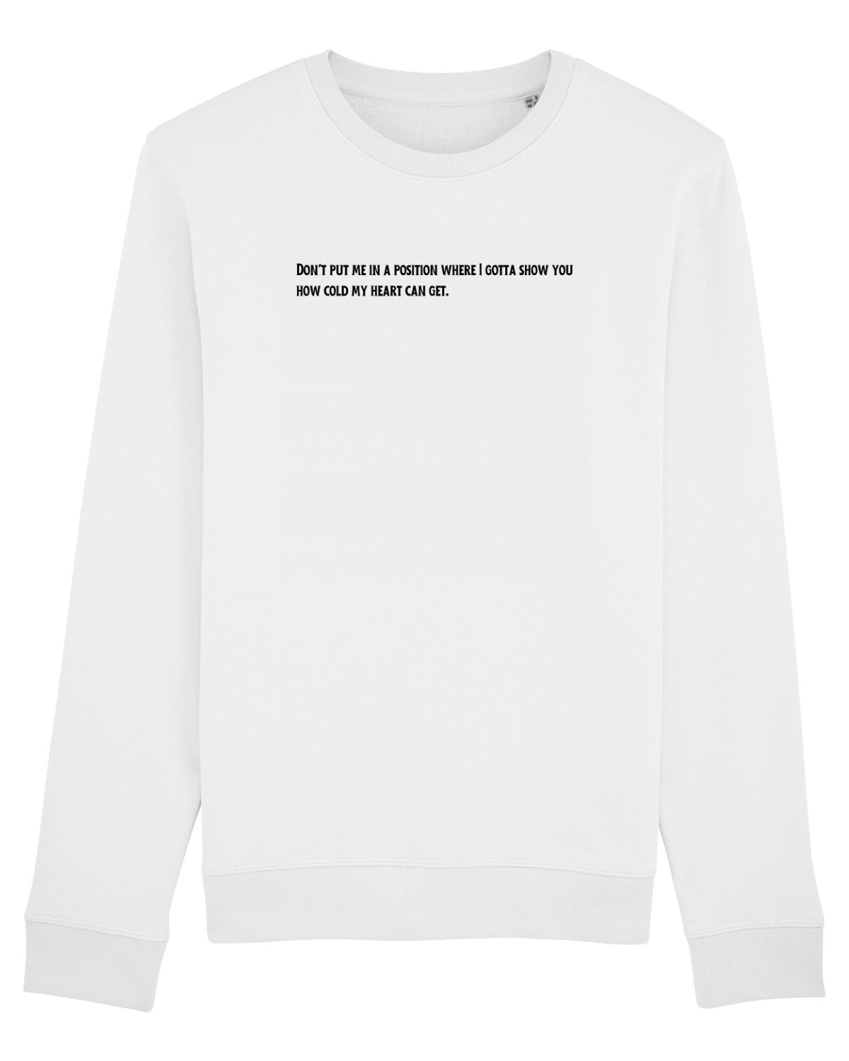 Bluză mânecă lungă Unisex Rise White
