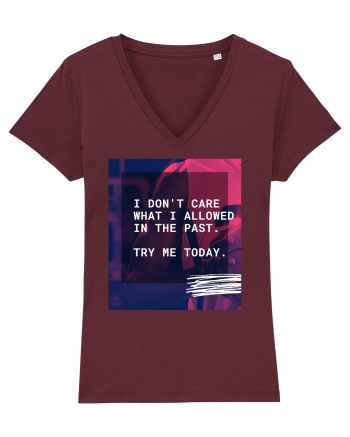 I don't care what I allowed in the past. Burgundy
