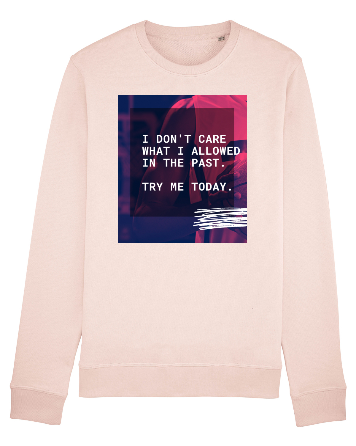 Bluză mânecă lungă Unisex Rise Candy Pink