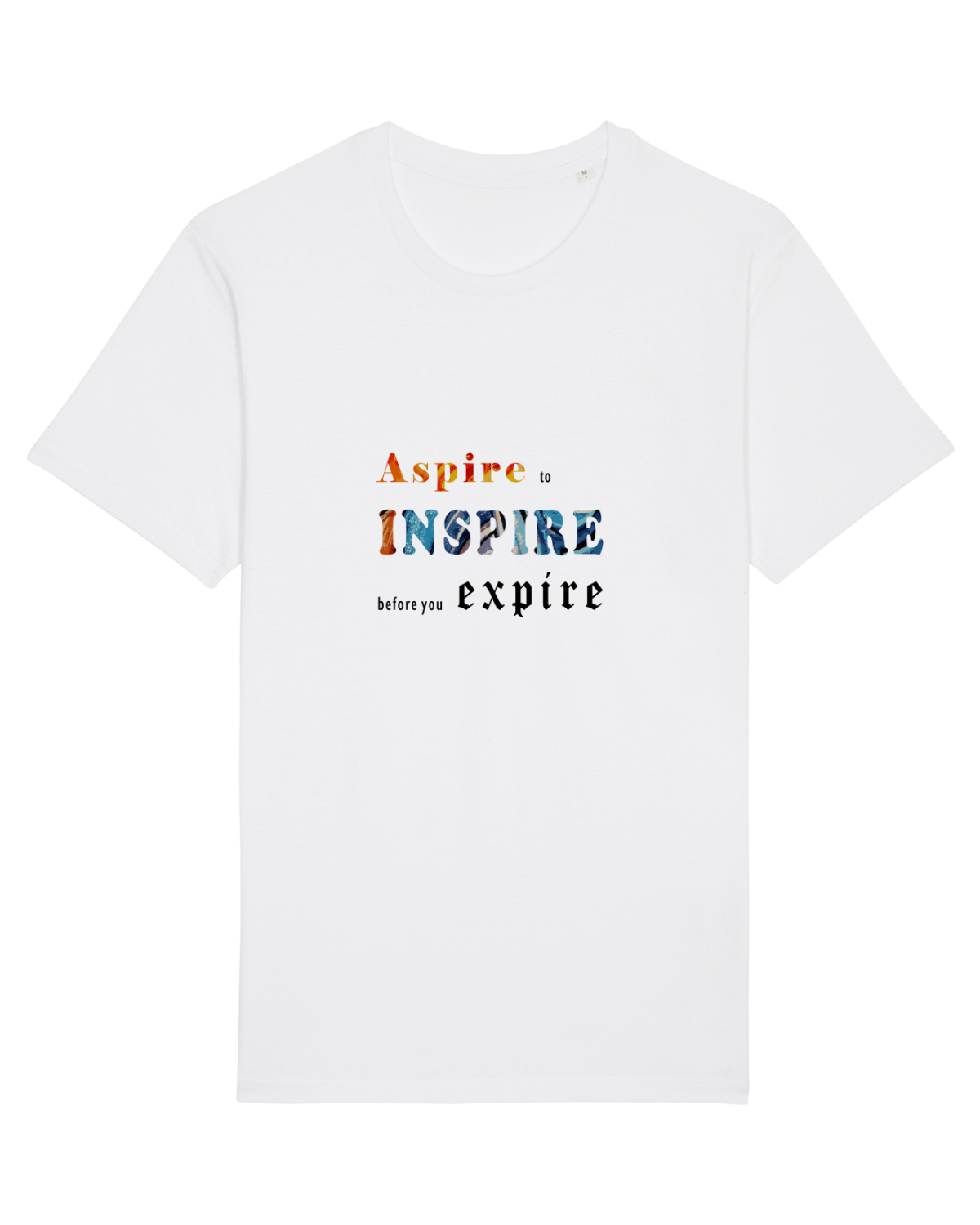 Tricou mânecă scurtă Unisex Rocker White