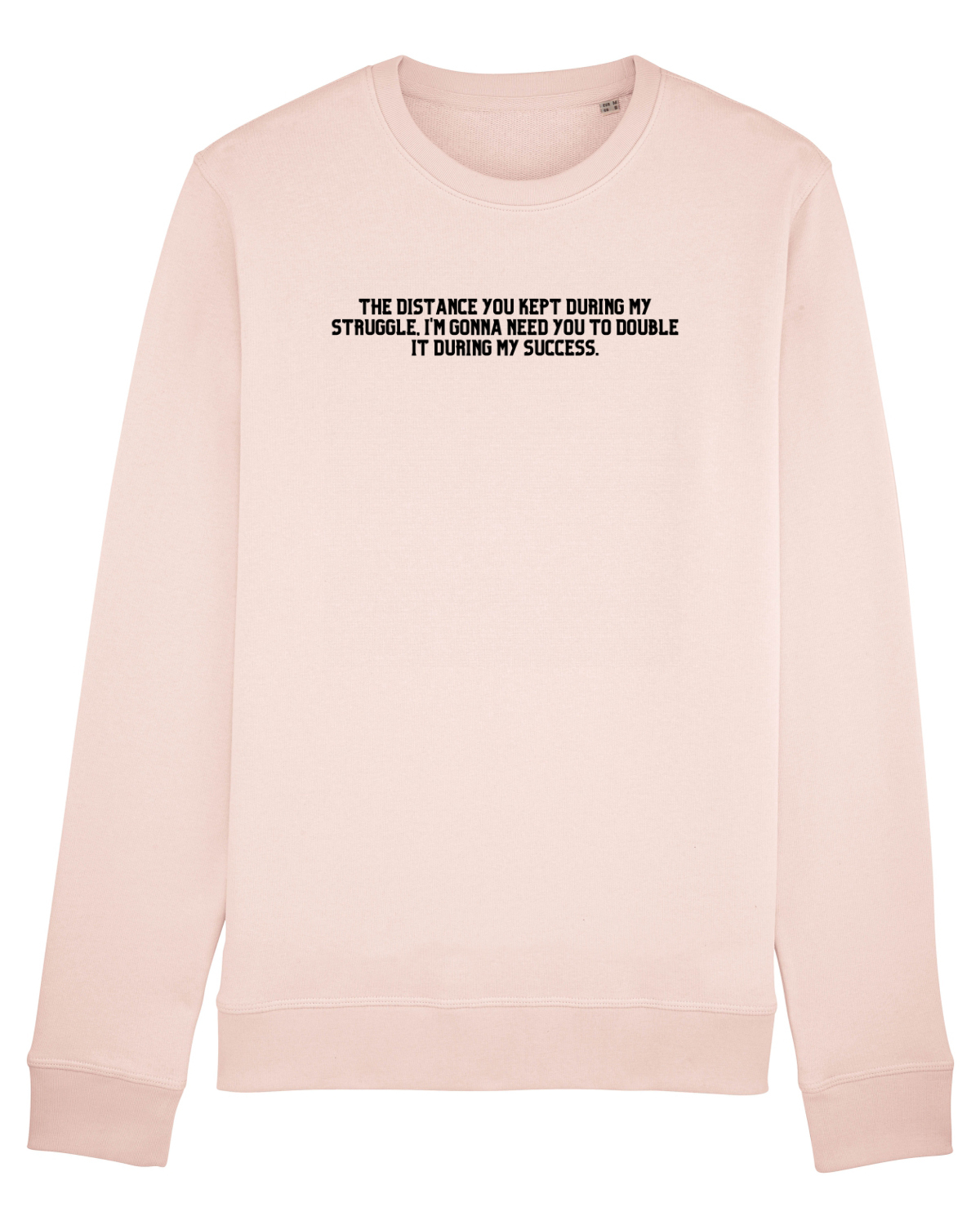 Bluză mânecă lungă Unisex Rise Candy Pink