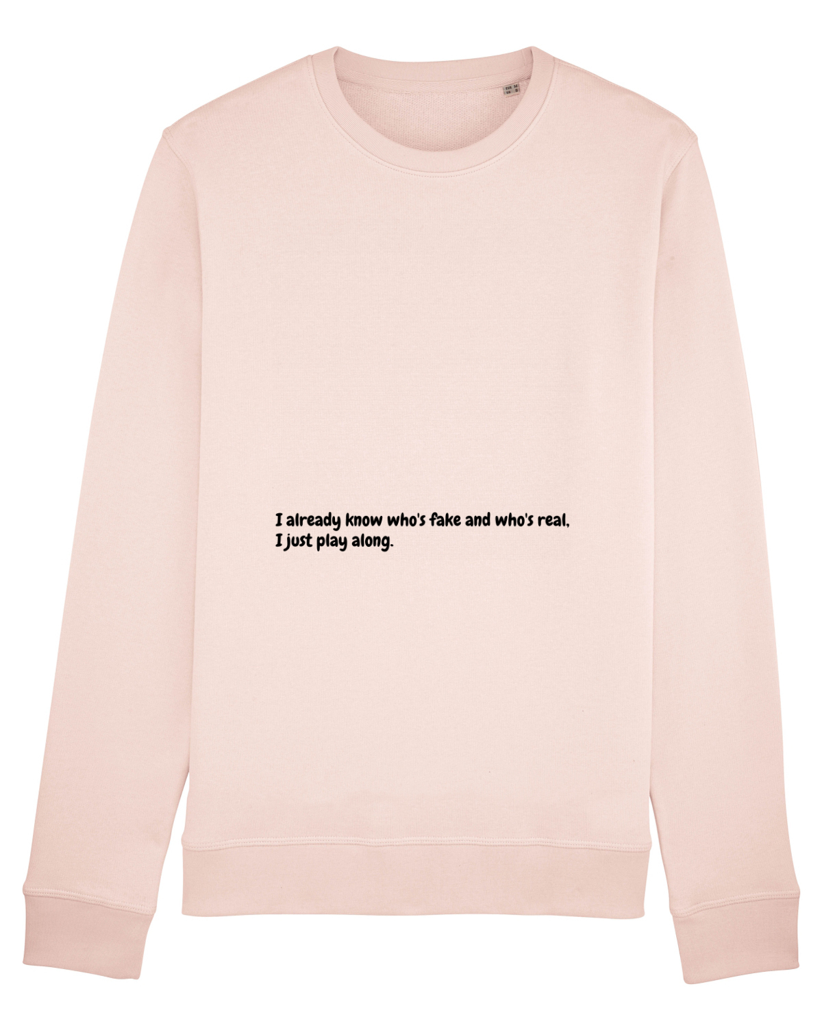 Bluză mânecă lungă Unisex Rise Candy Pink