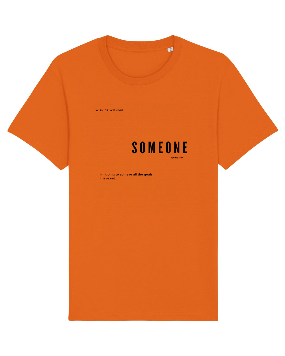 Tricou mânecă scurtă Unisex Rocker Bright Orange