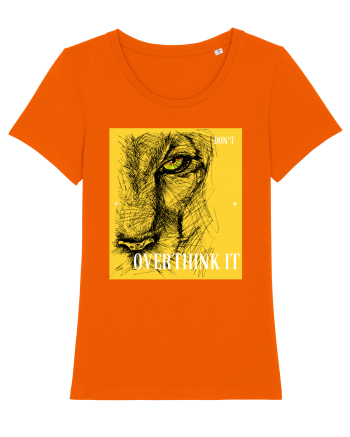Don't overthink it Bright Orange