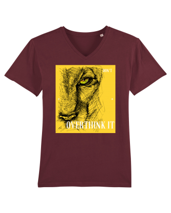 Don't overthink it Burgundy