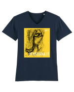 Don't overthink it Tricou mânecă scurtă guler V Bărbat Presenter