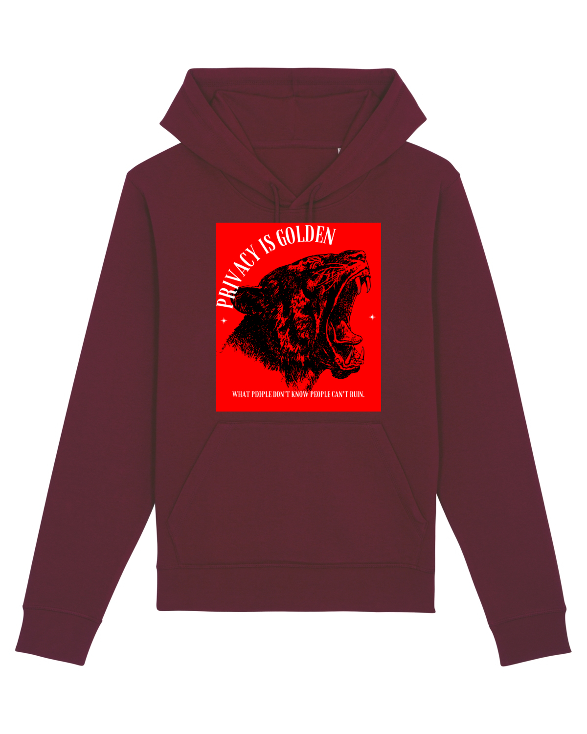 Hanorac Unisex Drummer Burgundy