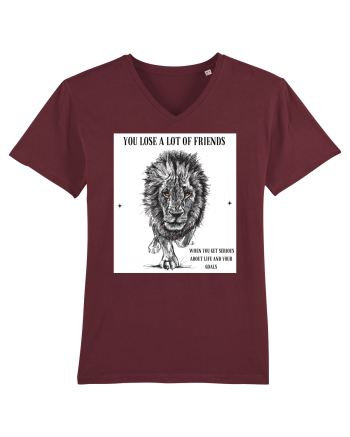 you lose a lot of friends  Burgundy