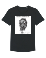 you lose a lot of friends  Tricou mânecă scurtă guler larg Bărbat Skater