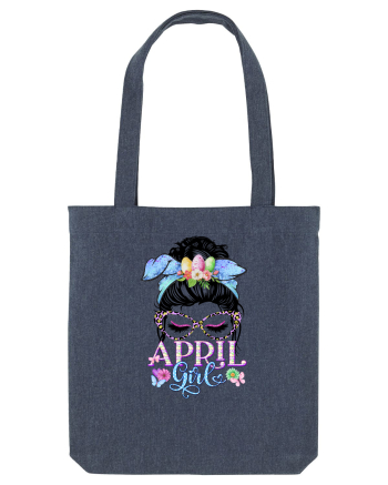 I am a April Girl Aries Berbec Midnight Blue
