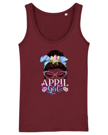 I am a April Girl Aries Berbec Burgundy