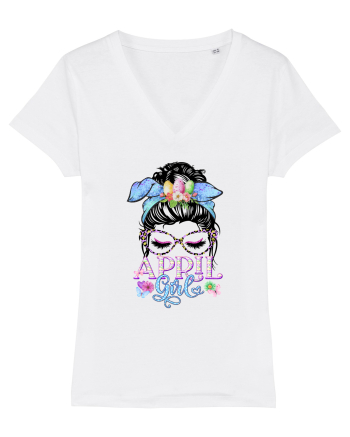 I am a April Girl Aries Berbec White