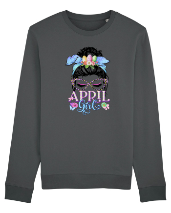 I am a April Girl Aries Berbec Anthracite